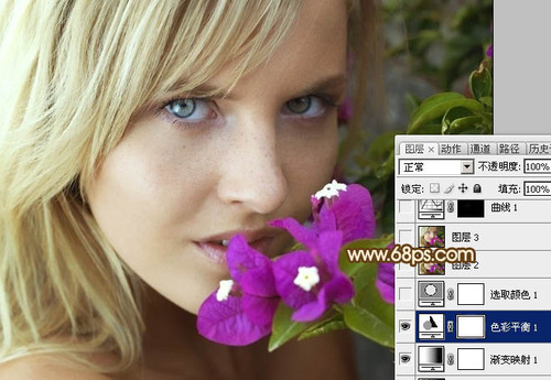 Photoshop给偏灰的人物图片润肤 Photoshop给偏灰的人物图片润肤