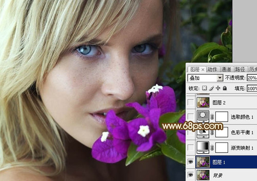 Photoshop给偏灰的人物图片润肤 Photoshop给偏灰的人物图片润肤