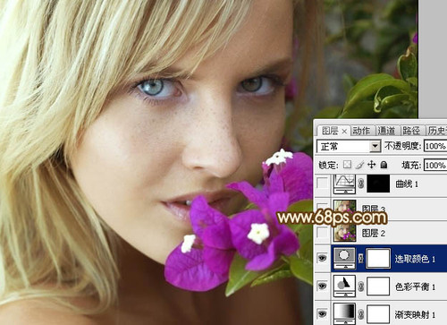Photoshop给偏灰的人物图片润肤 Photoshop给偏灰的人物图片润肤