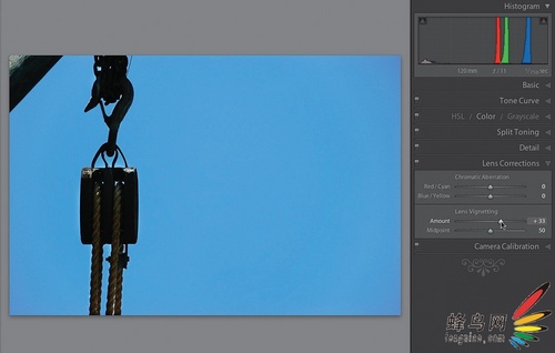PS Lightroom技巧-消除或增加暗角 PS Lightroom技巧-消除或增加暗角