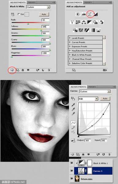 使用Photoshop创建哥特风格人像 使用Photoshop创建哥特风格人像